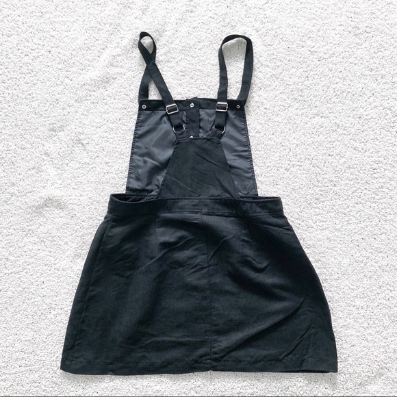 H&M overall dress - Black “suede” NWT - Picture 3 of 6